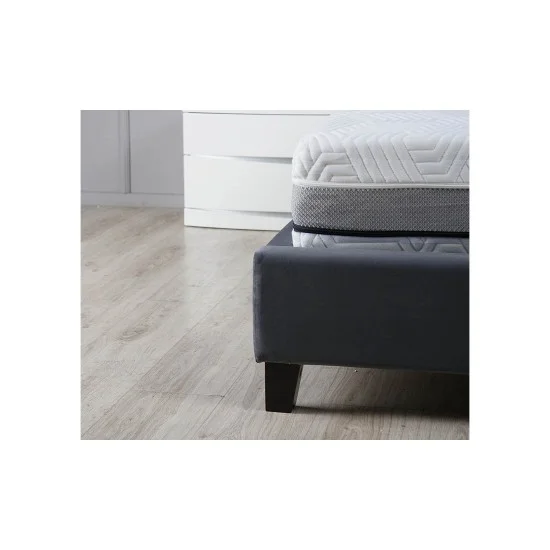 Кровать 1,8 Мистери Ткань серый 6