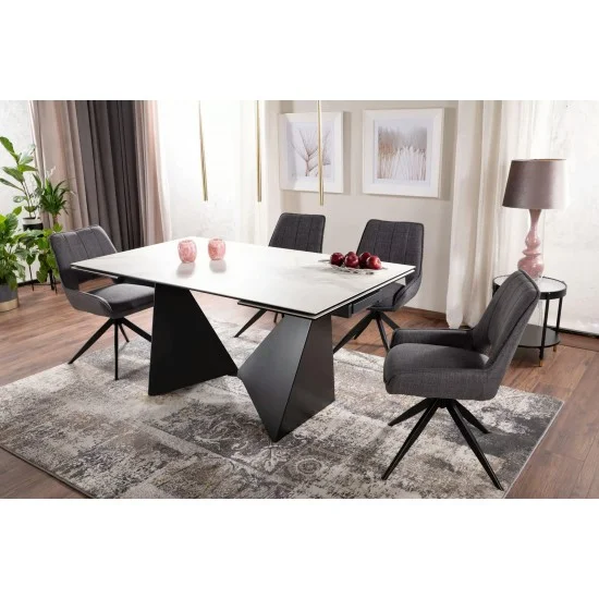 Стілець TELLO BJORN Чорний Стелаж / Сірий 13 5