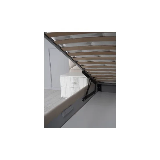 Кровать 1.6 Моника XL с подъемным механизмом 290x215x150 Беж 7