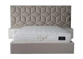 Кровать 1.6 Моника XL с подъемным механизмом 290x215x150 Беж