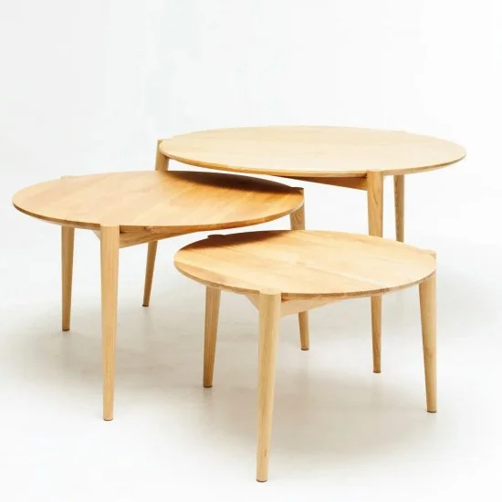 Комплект журнальных столиков Oreo (S, M, L) 1