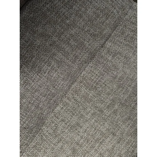 Стул кухонный DAMIR с поворотным механизмом на 180° Черный каркас/Серый ткань 9