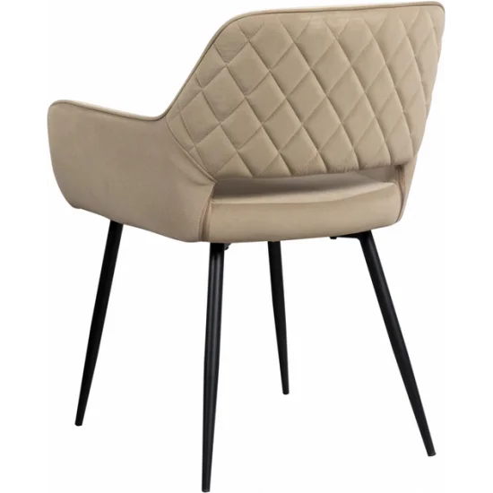 Стілець Сенс метал сидіння тканина 58,5x57,5x79,5 см Бежевий 4