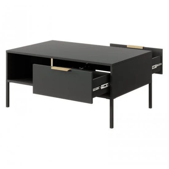 Стіл журнальний Ларс / Lars 97 Антрацит 97x60x45 см. 4