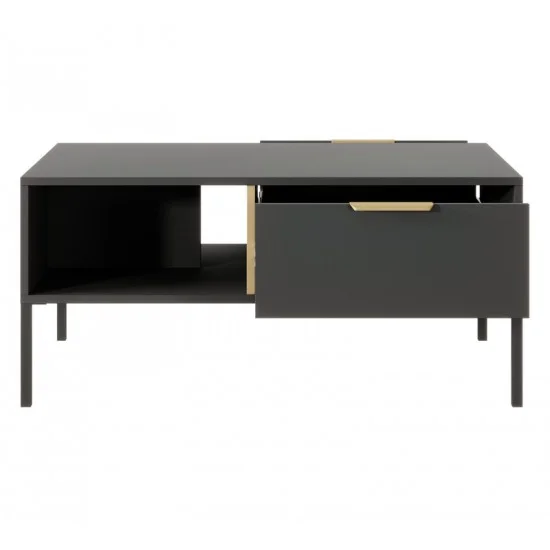 Стіл журнальний Ларс / Lars 97 Антрацит 97x60x45 см. 3