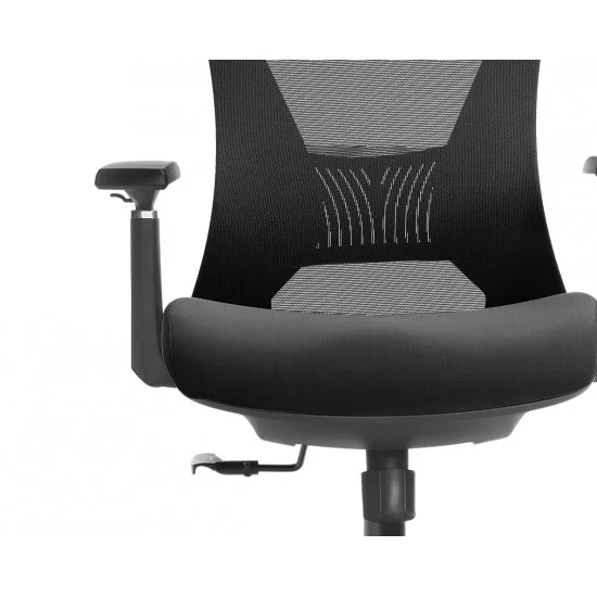 Крісло офісне MAGNUS LUX чорна тканина/чорний каркас 5
