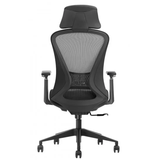 Крісло офісне MAGNUS LUX чорна тканина/чорний каркас 3