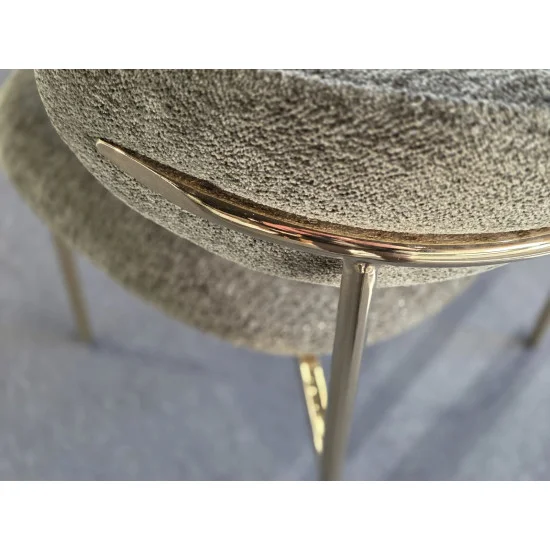 Стул кухонный ELTON RAVEN золотой каркас / оливковый 78 ELTONRZLOL 4