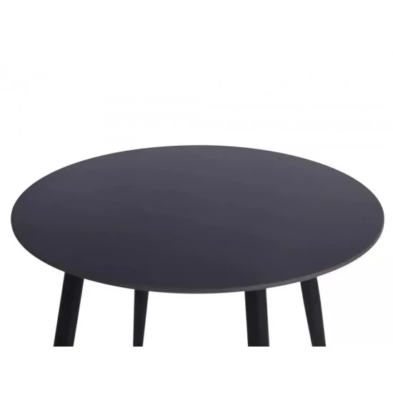 Стіл обідній RION чорний d.90 RIONCFI90 4