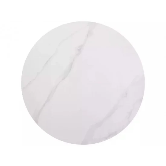 Стол обеденный RION белый / черный d.90 RIONBCFI90 2