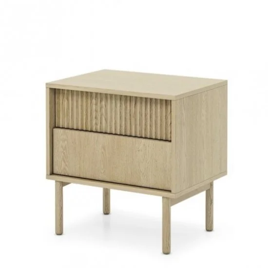 Тумба приліжкова Таво / Tavo 2S/53 з 2 шухлядами Дуб кремона 1