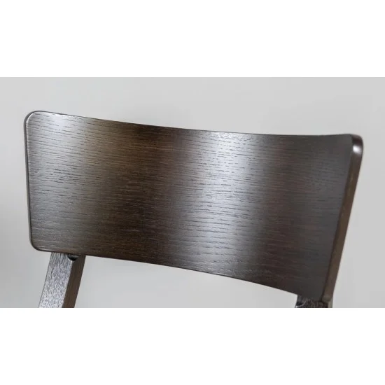 Стул Нил масив дерева 480x450x925 ноги орех / серая ткань 6