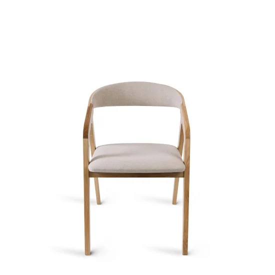 Стул обеденный FRAME SOFT Дерево / Ткань на выбор 4