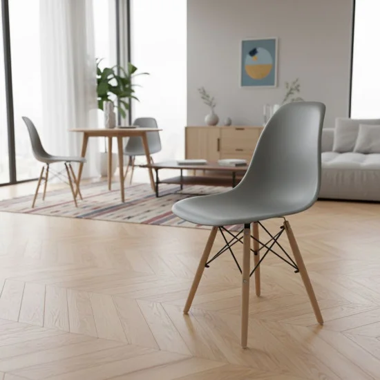 Стул Intarsio Eliot Светло-серый (ELIOTLG) 9