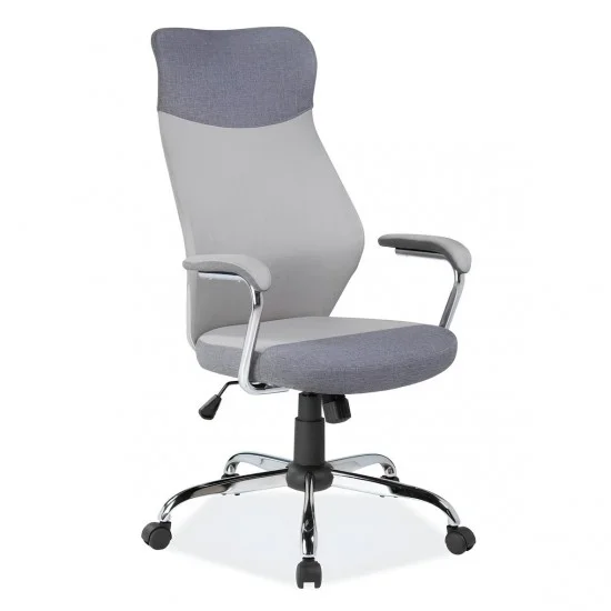 Компьютерное кресло поворотное Q-319 Серый OBRQ319SZ 1
