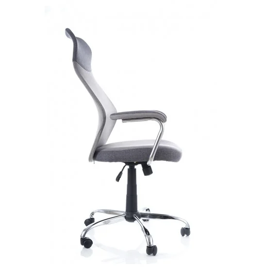 Компьютерное кресло поворотное Q-319 Серый OBRQ319SZ 3