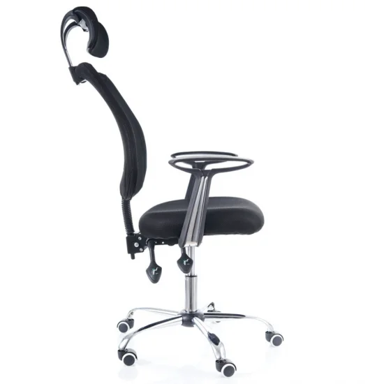 Комп'ютерне крісло поворотне Q-118 Чорний OBRQ118C 2