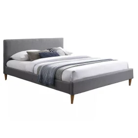 Двуспальная кровать Acoma 160X200 Серый ACOMA160SZD1