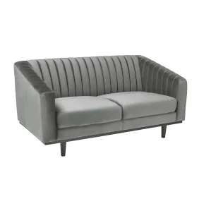 Диван Asprey Velvet 2 Сірий ASPREY2VSZ14