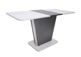 Стол обеденный раскладной Cosmo Grey 110(145)x68 см Графит / Серый Камень