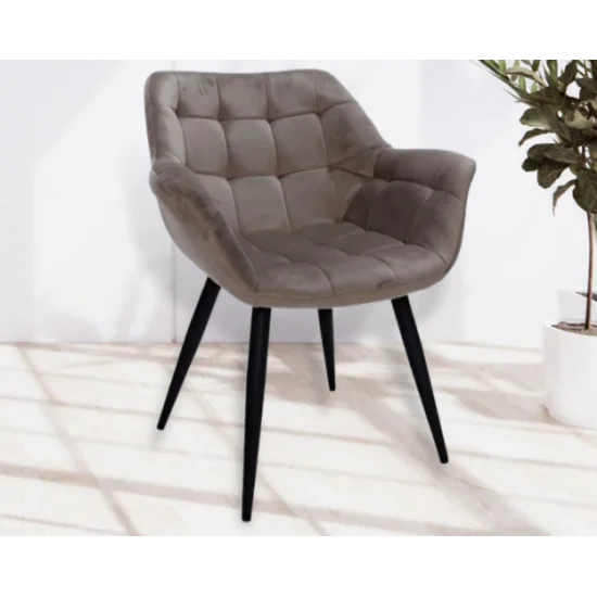 Стул обеденный ELEGANTE Темный Беж 9