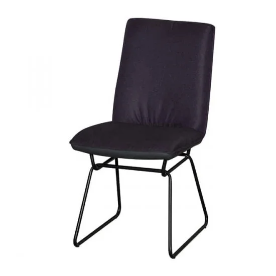 Стул Флер металл сиденье ткань 460x640x905 фиолетовый 1