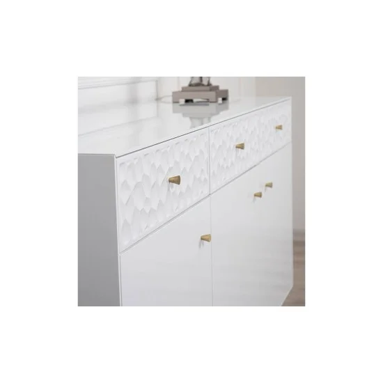 Буфет Аляска білий 89x159x45 см. 5