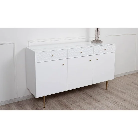 Буфет Аляска білий 89x159x45 см. 2