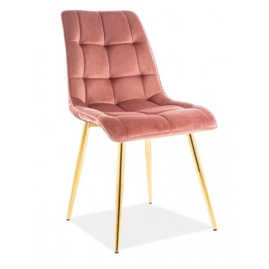 Стул Chic Velvet Античная роза / Золотой CHICVZLRA 1