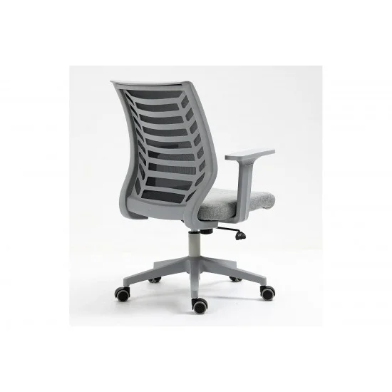 Комп'ютерне крісло поворотне Q-320 Чорний/Сірий OBRQ320CS 18