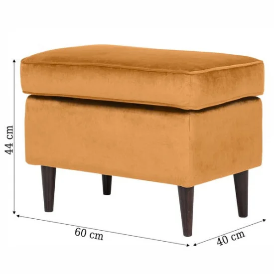 Підніжок RON VELVET карі BLUVEL 68 / венге RONV68WP 2