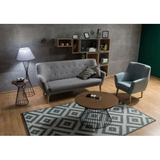 Кресло Nordic 1 Velvet Зеленый NORDIC1V78 3