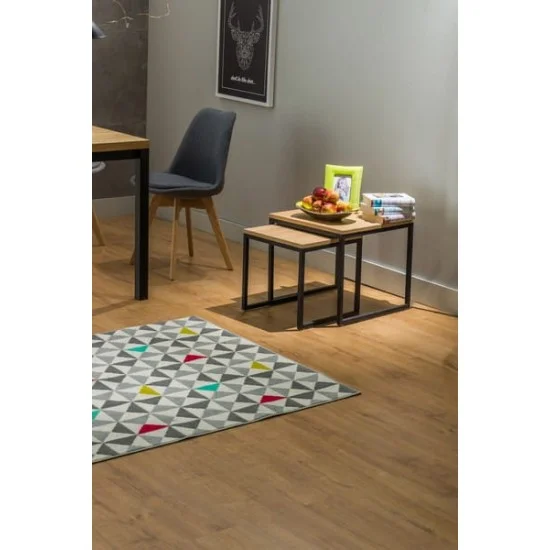 Журнальний столик LARGO DUO дуб/чорний (комплект) LARGODUODCM 4