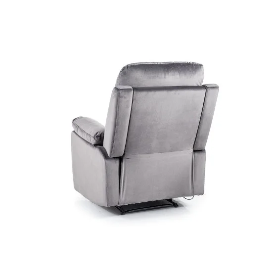 Кресло раскладное SPENCER 1 VELVET серое BL.14 SPENCER1VSZ 2
