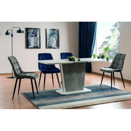 Стул CHIC MATT VELVET 99 черный каркас / черный CHICMVCC 4
