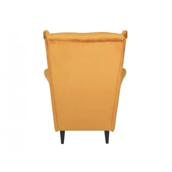 Крісло HARRY VELVET чорний Черный / венге HARRYV19W 2