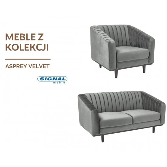 Кресло Asprey 1 Серый ASPREY1VSZ14 2