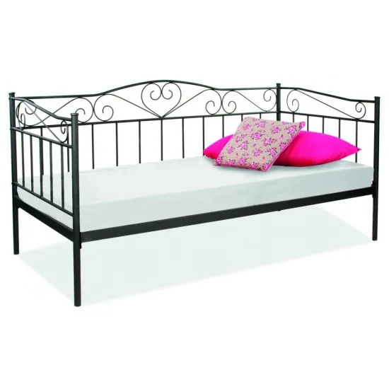 Односпальная кровать Birma 90X200 Черный BIRMA 3