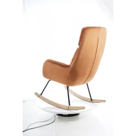 Крісло качалка Hoover Velvet Помаранчевий HOOVERVP 5