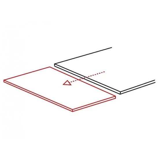 Стіл обідній розкладний SALVADORE CERAMIC 160(240)*90 чорний SAHARA NOIR/чорний мат SALVADORECC160 7