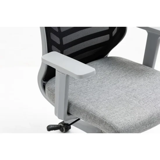 Комп'ютерне крісло поворотне Q-320 Чорний/Сірий OBRQ320CS 2