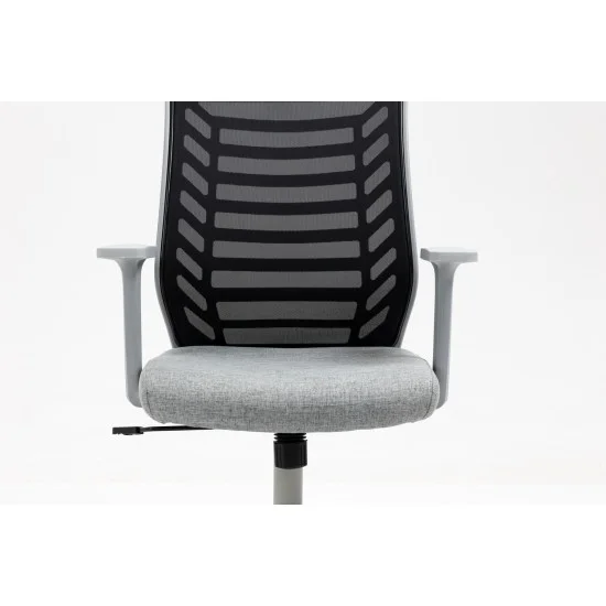 Комп'ютерне крісло поворотне Q-320 Чорний/Сірий OBRQ320CS 13