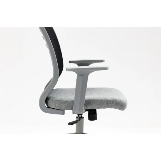 Комп'ютерне крісло поворотне Q-320 Чорний/Сірий OBRQ320CS 12