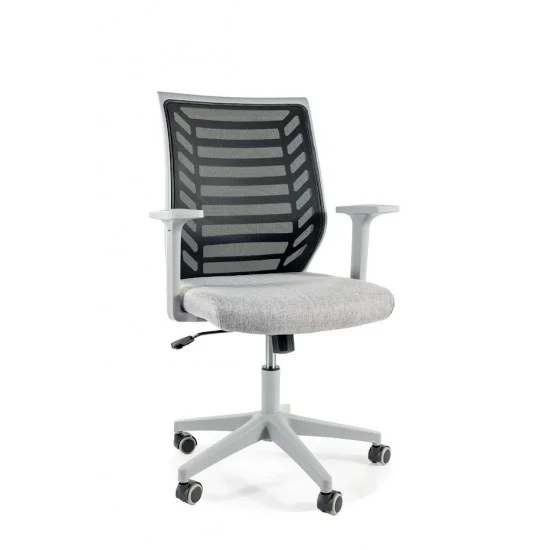 Комп'ютерне крісло поворотне Q-320 Чорний/Сірий OBRQ320CS 20