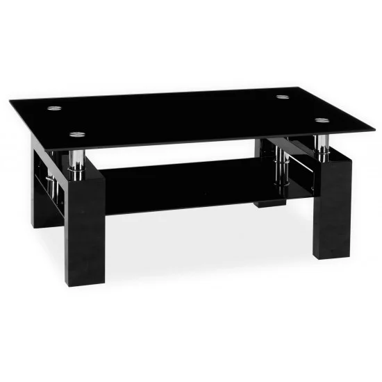 Журнальный стіл Lisa II Чорний лак 110x60x55 LISA2CLH 1