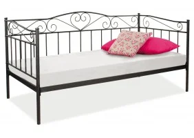 Односпальная кровать Birma 90X200 Черный BIRMA