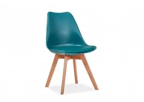 Стілець Kris Бук / Бірюзовий KRISBUMO