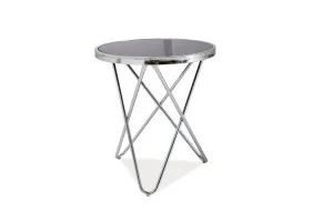 Журнальный стол Fabia C Черный / Хром FABIACCCH