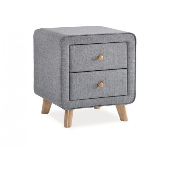Тумба приліжкова Malmo Сірий MALMOSNSZ 1