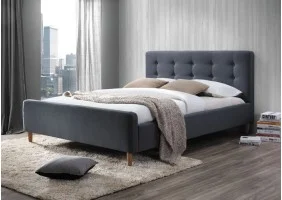 Двоспальне ліжко Pinko 160X200 Сірий PINKO160SZ
